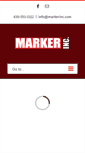 Mobile Screenshot of markerinc.com
